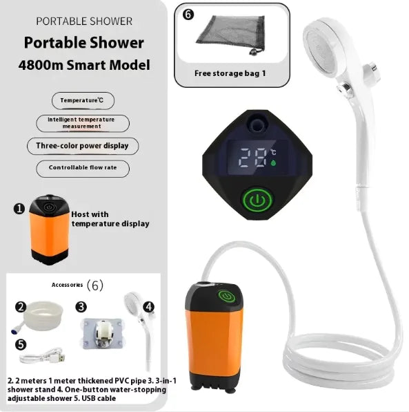 Portable Electric Outdoor Shower
