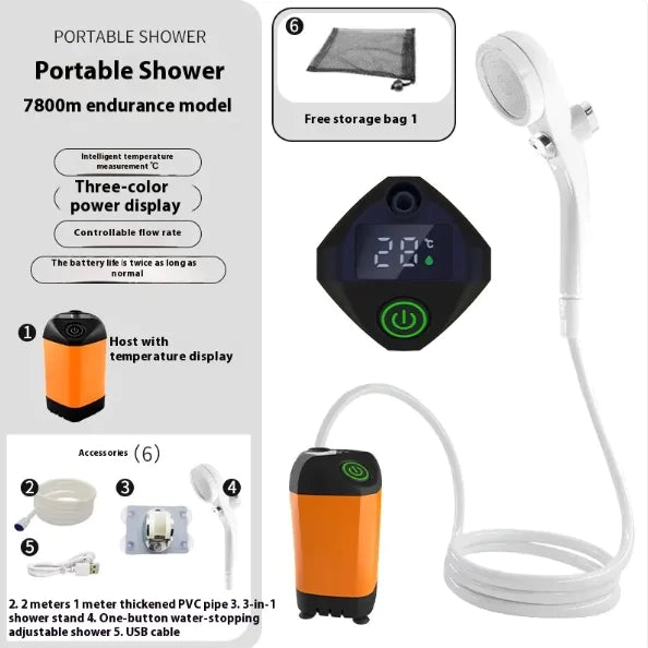 Portable Electric Outdoor Shower