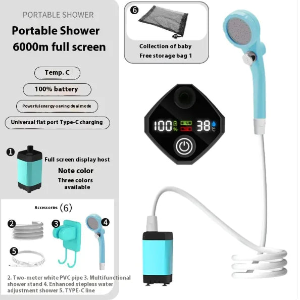 Portable Electric Outdoor Shower