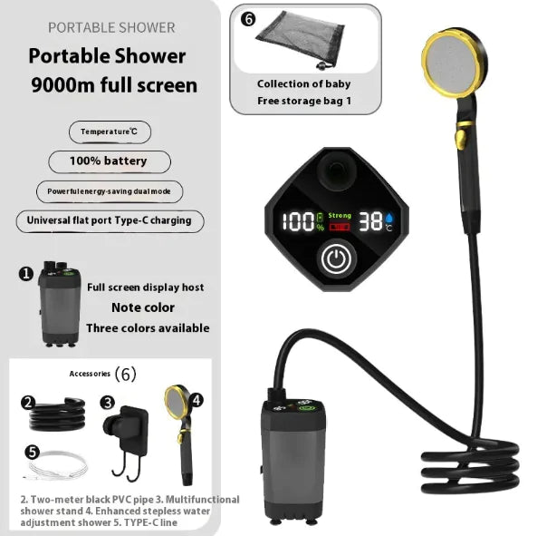 Portable Electric Outdoor Shower
