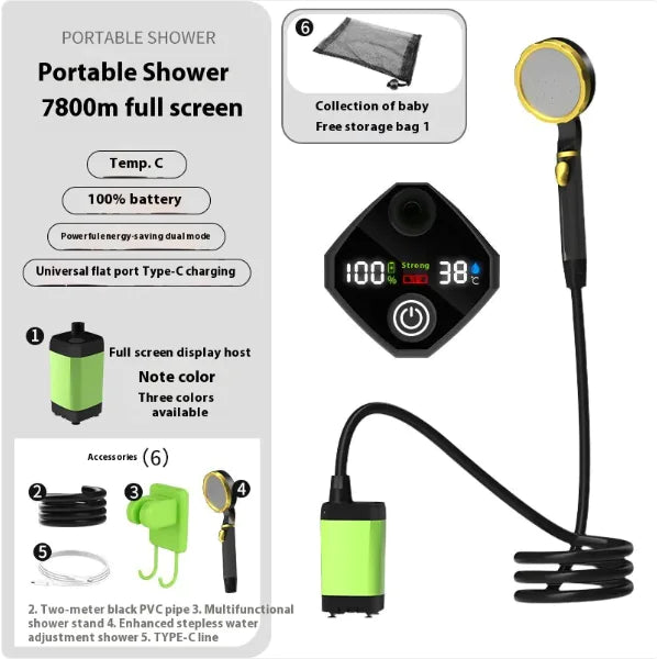 Portable Electric Outdoor Shower