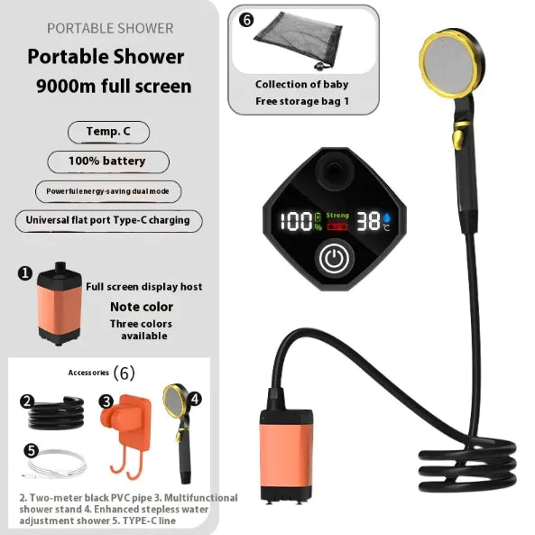 Portable Electric Outdoor Shower
