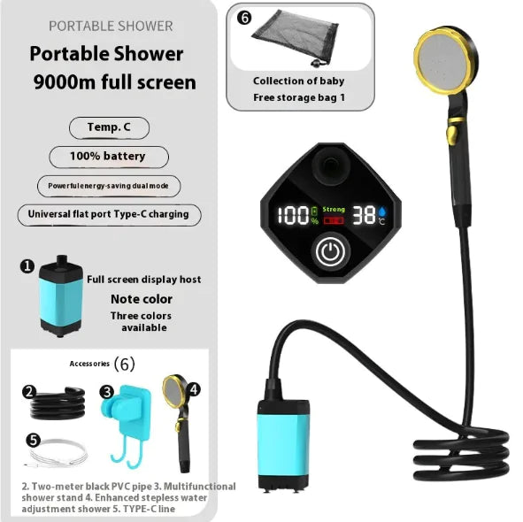 Portable Electric Outdoor Shower