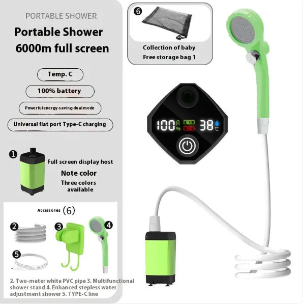 Portable Electric Outdoor Shower