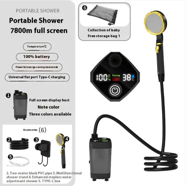 Portable Electric Outdoor Shower