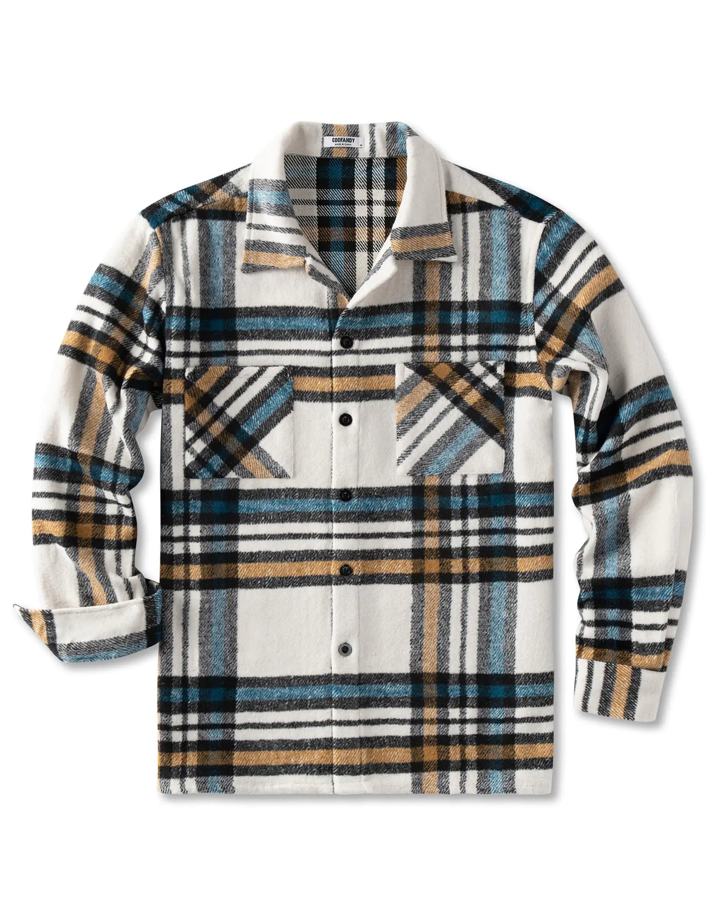 COOFANDY Men's Flannel Shirts