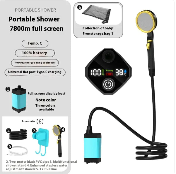 Portable Electric Outdoor Shower