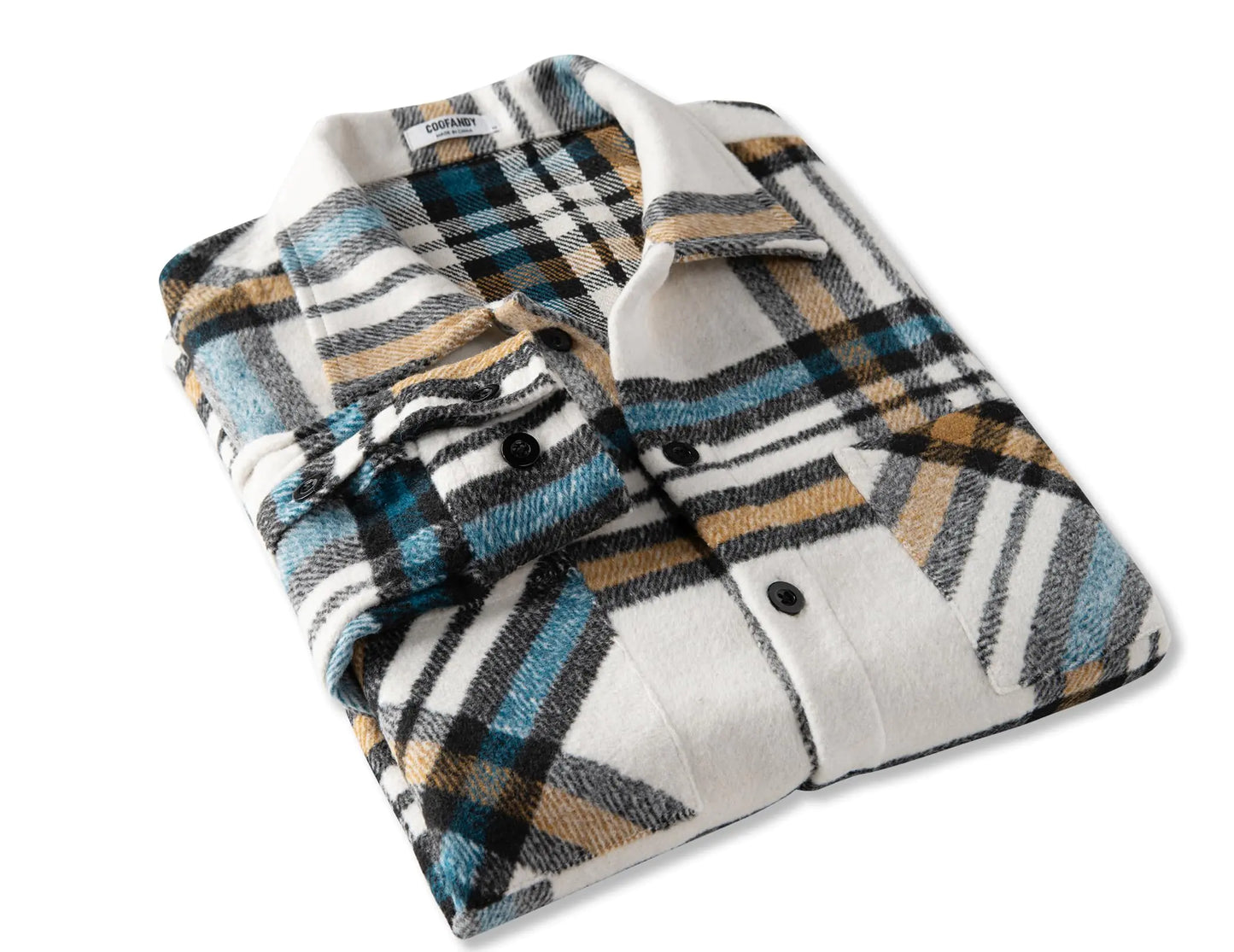 COOFANDY Men's Flannel Shirts