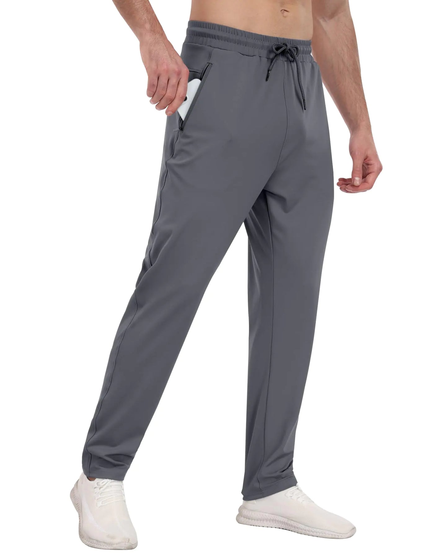 Triple Pack Zippered Men's Athletic Sweatpants