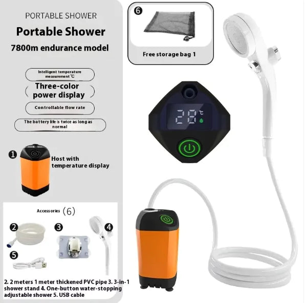 Portable Electric Outdoor Shower