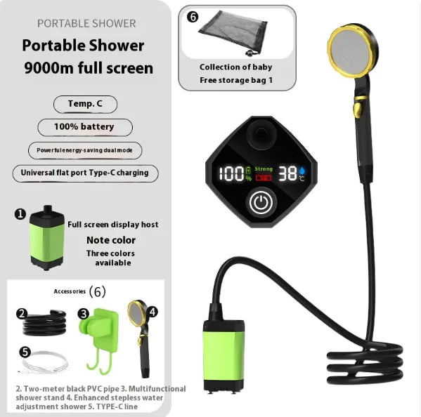 Portable Electric Outdoor Shower