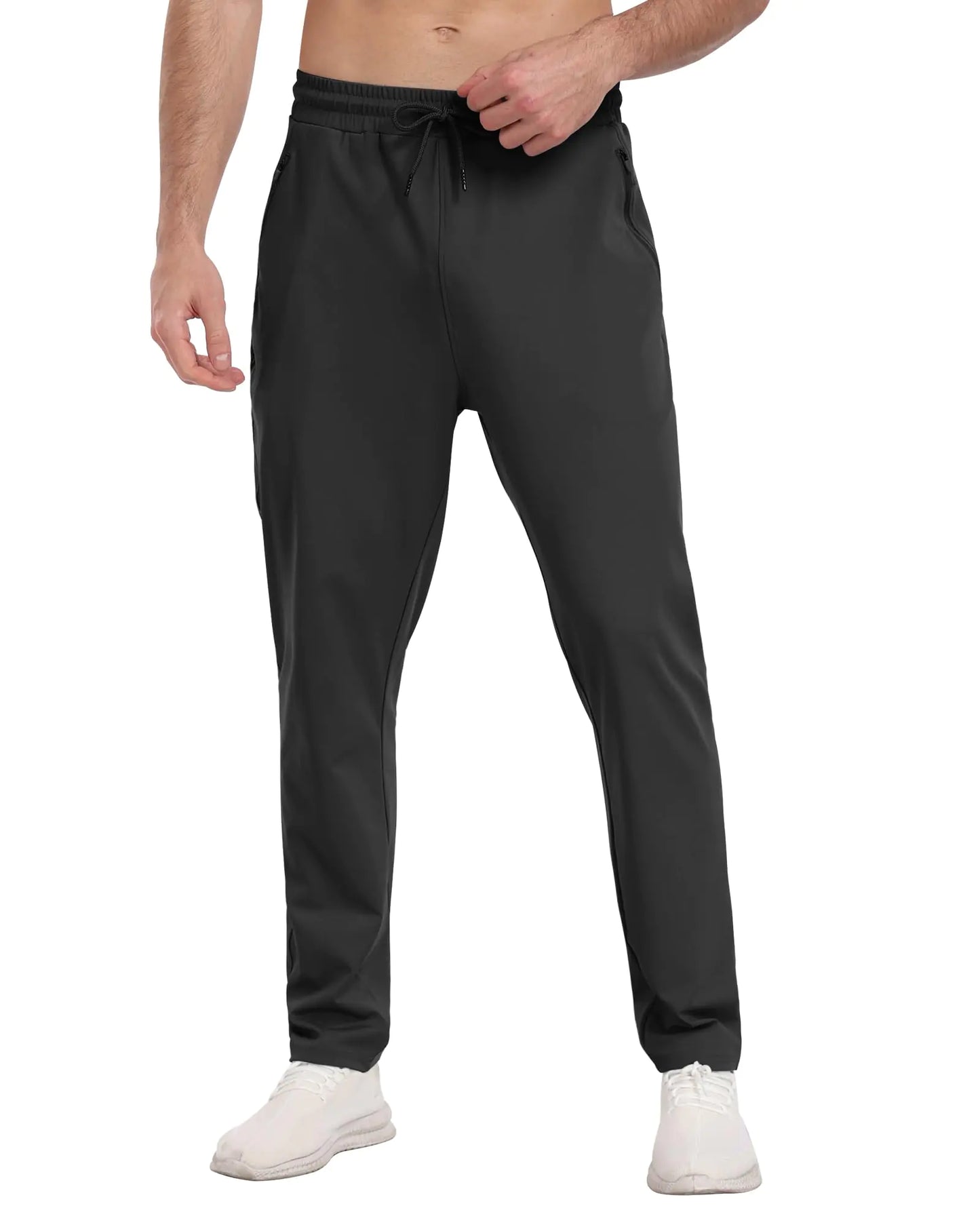 Triple Pack Zippered Men's Athletic Sweatpants