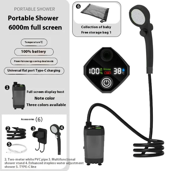 Portable Electric Outdoor Shower