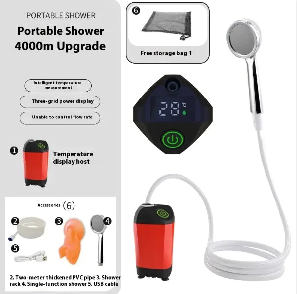Portable Electric Outdoor Shower