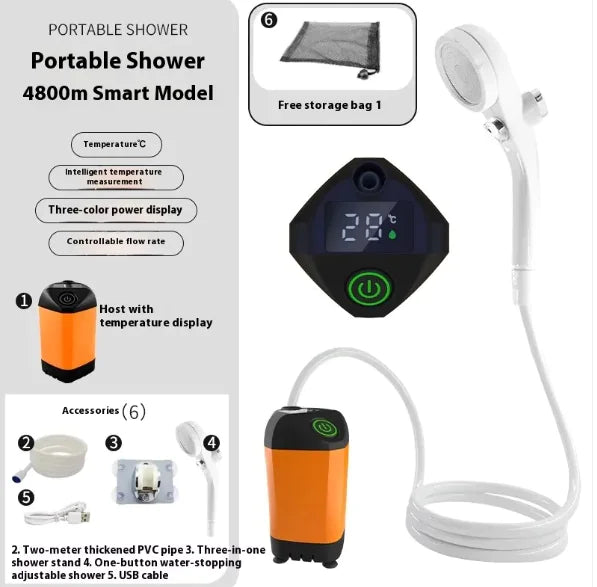 Portable Electric Outdoor Shower