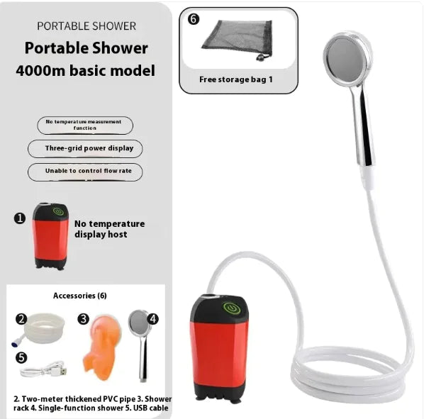 Portable Electric Outdoor Shower
