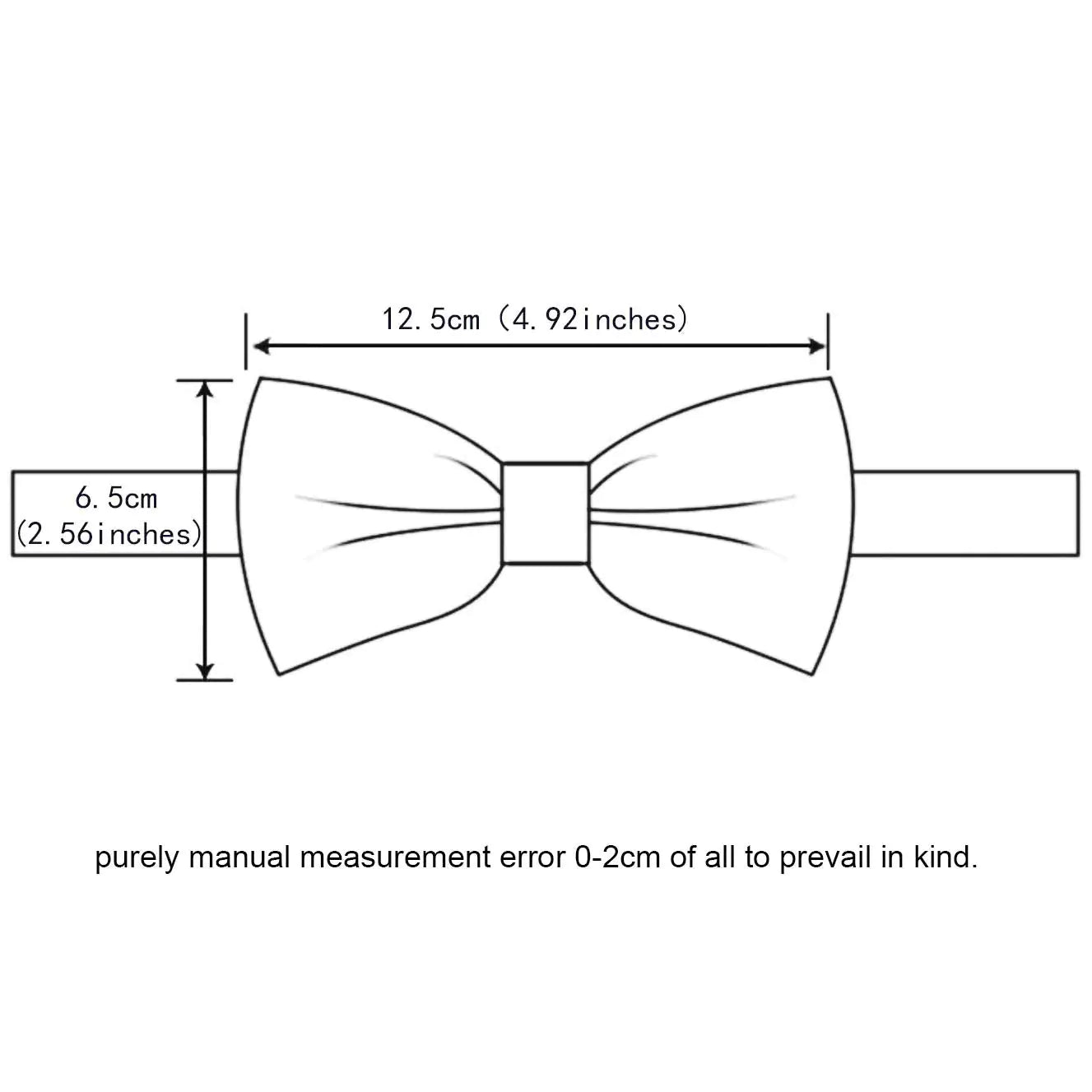 GUSLESON Men's Teal Blue Bow Tie & Pocket Square Set
