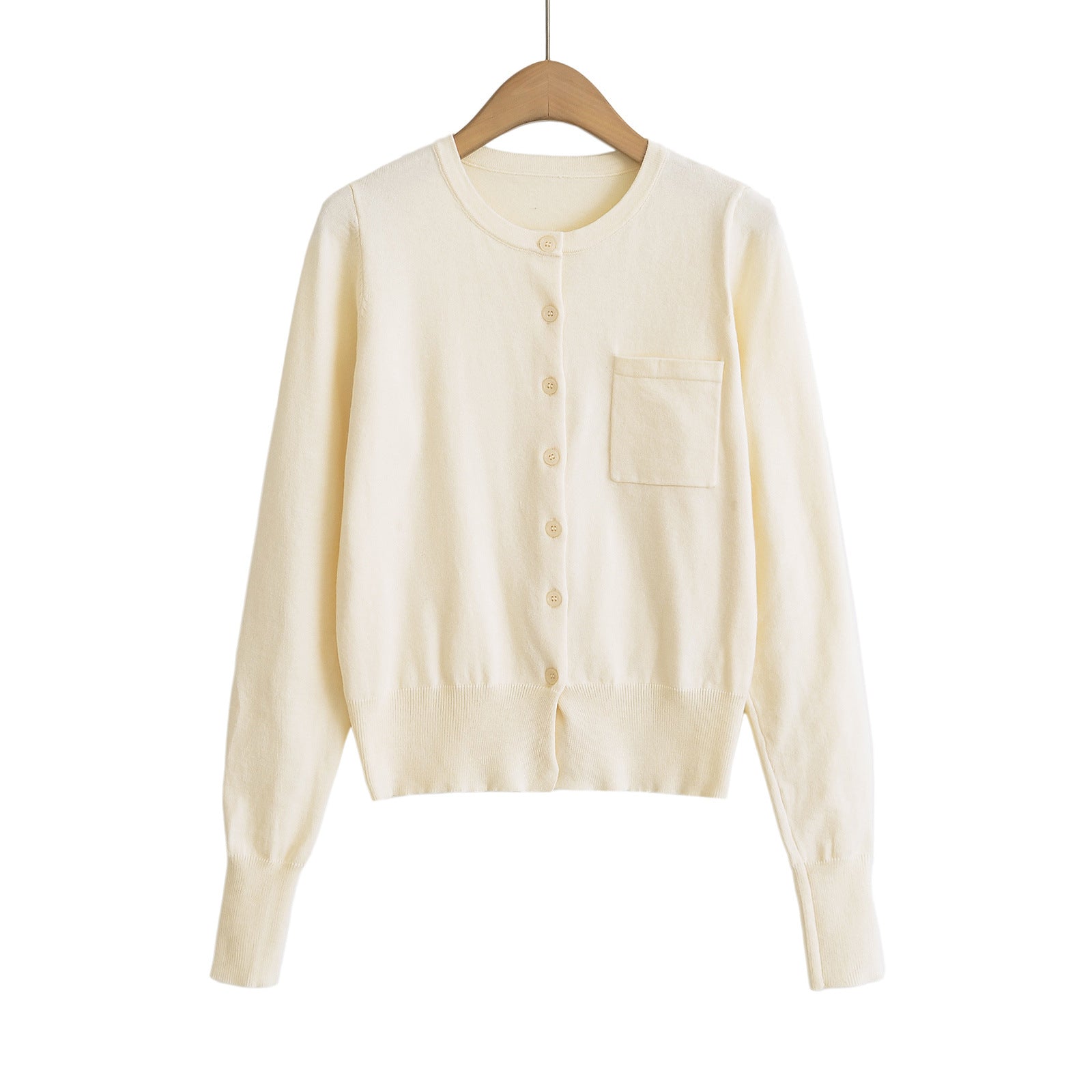 Men’s Round Neck Long Sleeve Pocket T-Shirt – NISPAR