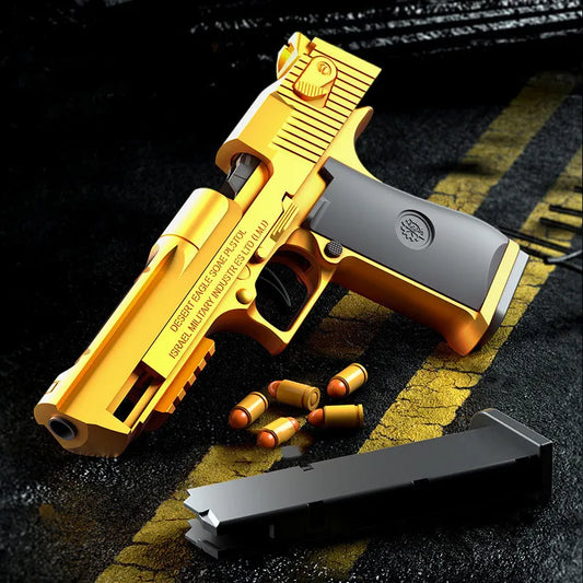 Shell Shooter Automatic Soft Bullet Gun