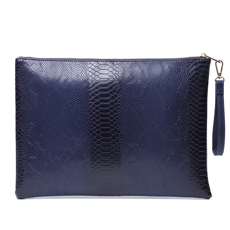 Luxury Croc & Snake Texture Women’s Clutch