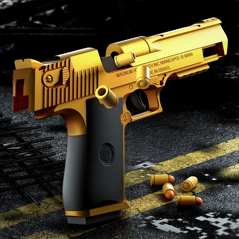 Shell Shooter Automatic Soft Bullet Gun