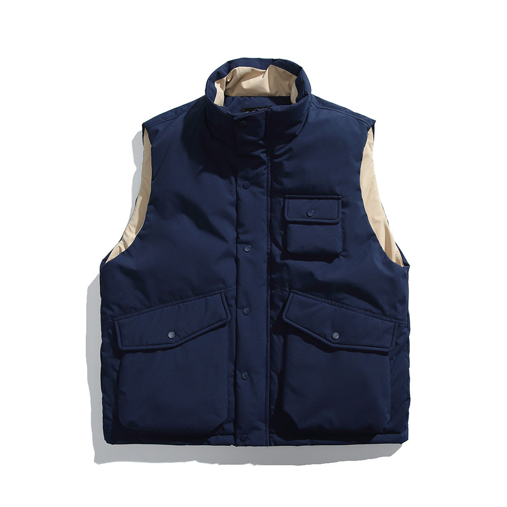Men’s Sleeveless Workwear Puffer Vest Jacket – NISPAR