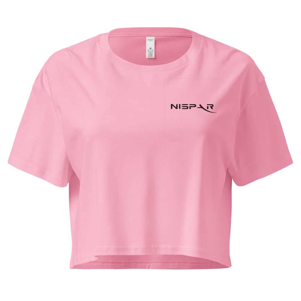 Women's Soft Cotton Crop Tee