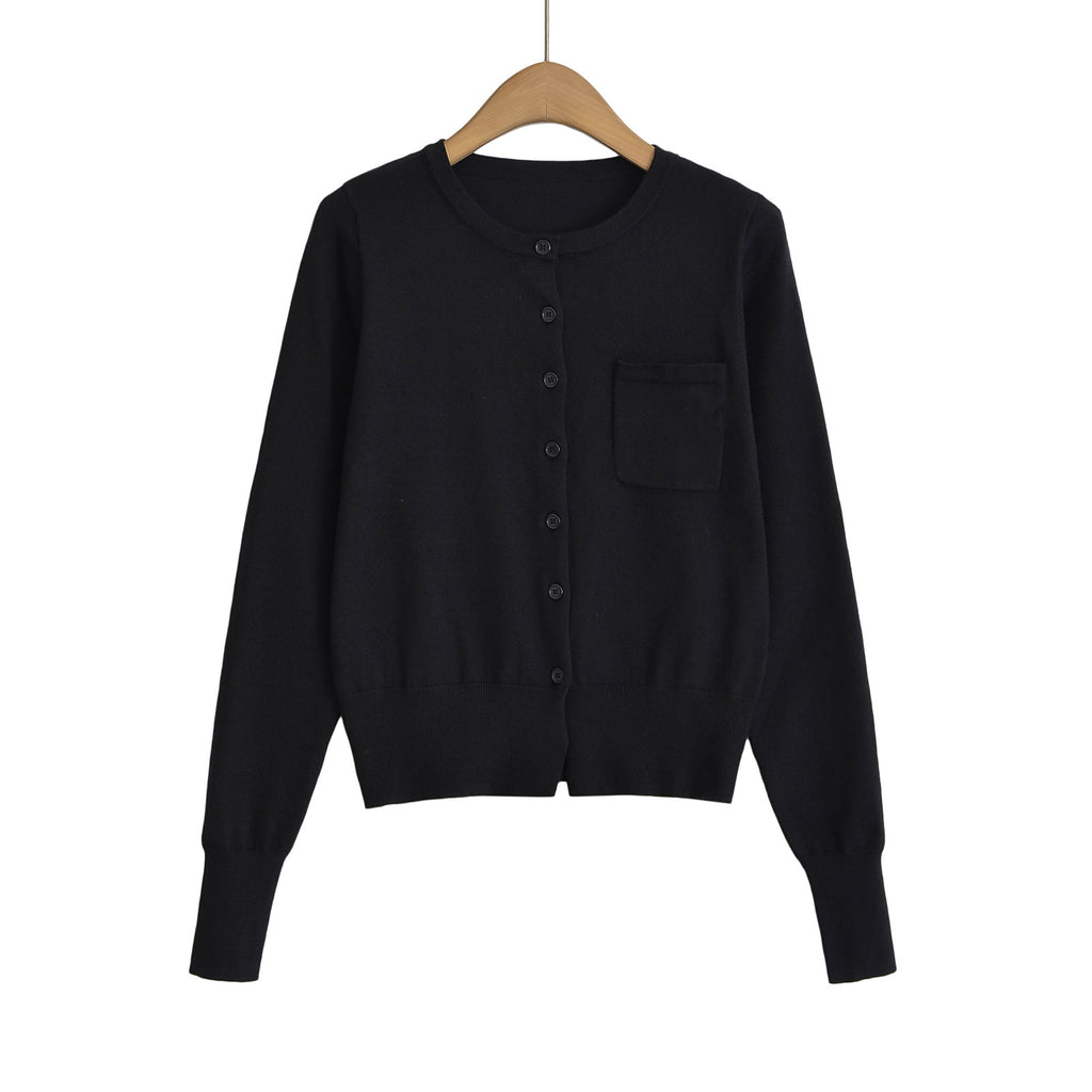 Men’s Round Neck Long Sleeve Pocket T-Shirt – NISPAR