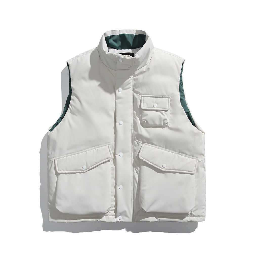 Men’s Sleeveless Workwear Puffer Vest Jacket – NISPAR