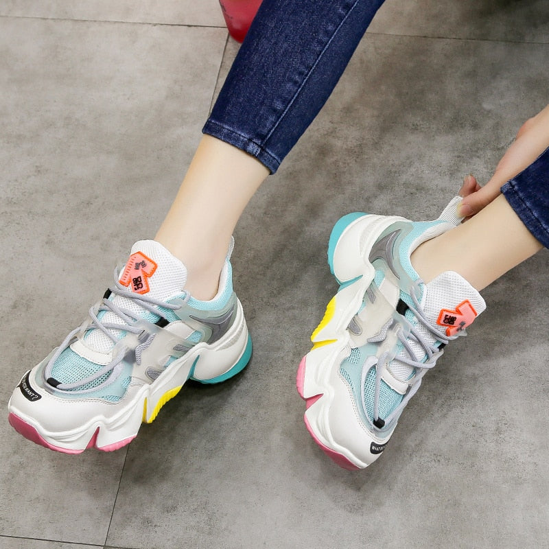 Women Sneakers Vulcanize Breathable Shoe