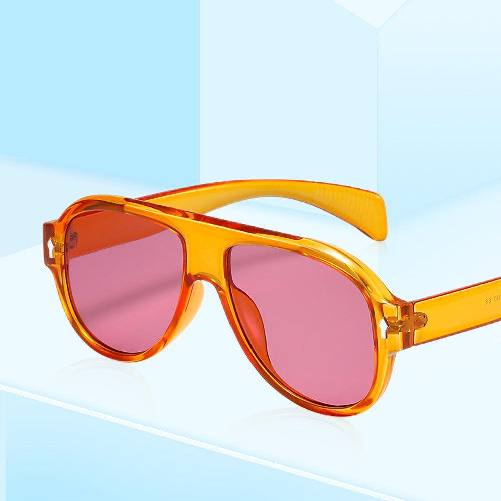 Retro Punk  Pilot Sunglasses