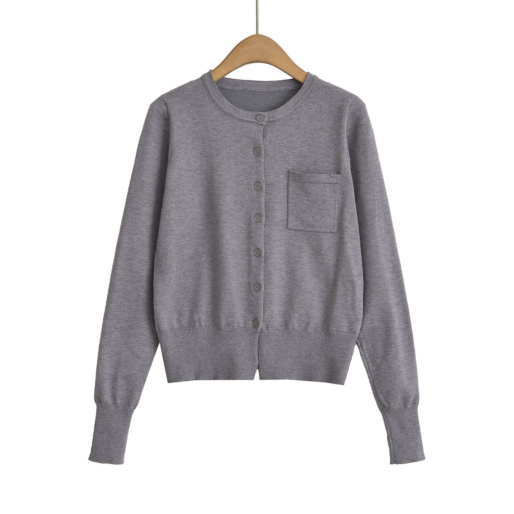 Men’s Round Neck Long Sleeve Pocket T-Shirt – NISPAR