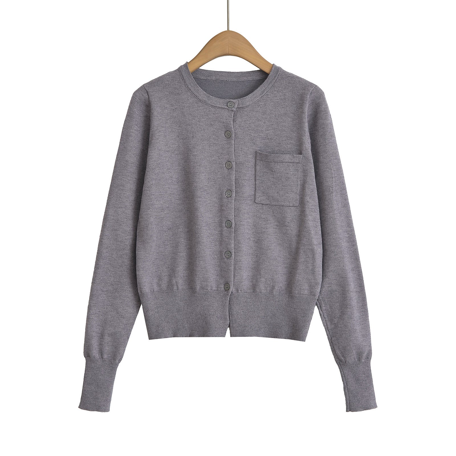 Men’s Round Neck Long Sleeve Pocket T-Shirt – NISPAR