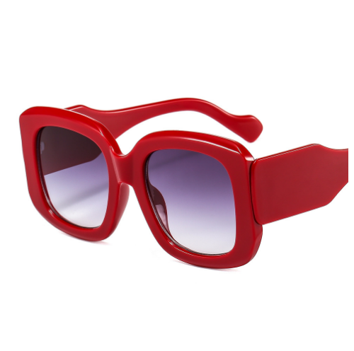 Oversized Square Sunglasses Women   Vintage Gradient Eyewear Men Trending Multiple Color