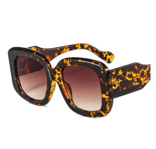 Oversized Square Sunglasses Women   Vintage Gradient Eyewear Men Trending Multiple Color