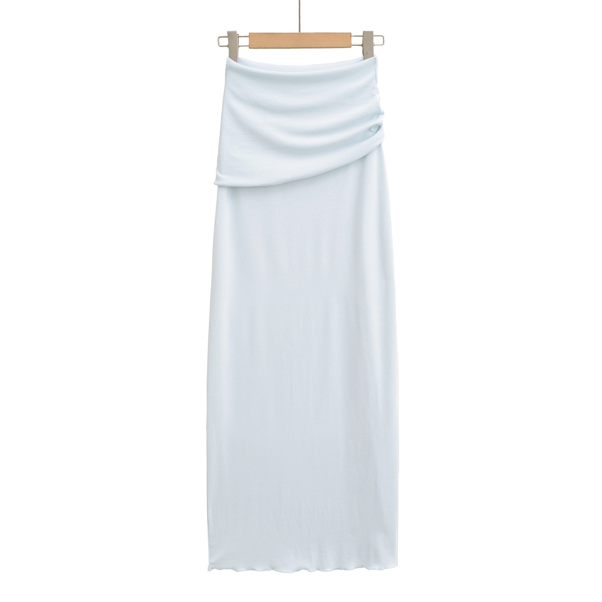 Sexy High-Waisted Waist Skirt Fitted Long Skirt A-Line Skirt