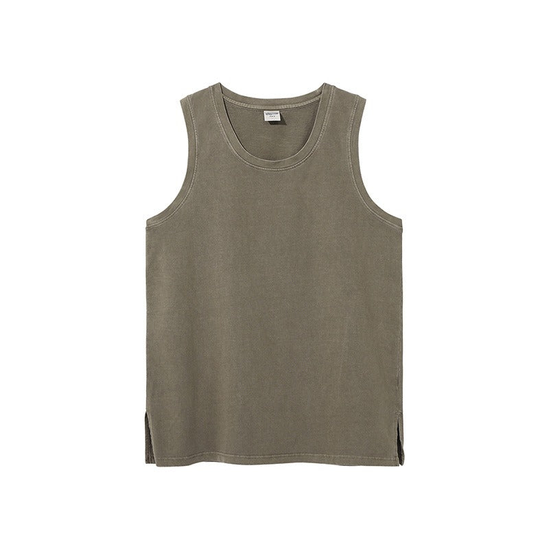 Mens and Womens Clothing Hem Wash Water Old Wax