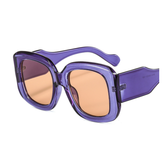 Oversized Square Sunglasses Women   Vintage Gradient Eyewear Men Trending Multiple Color