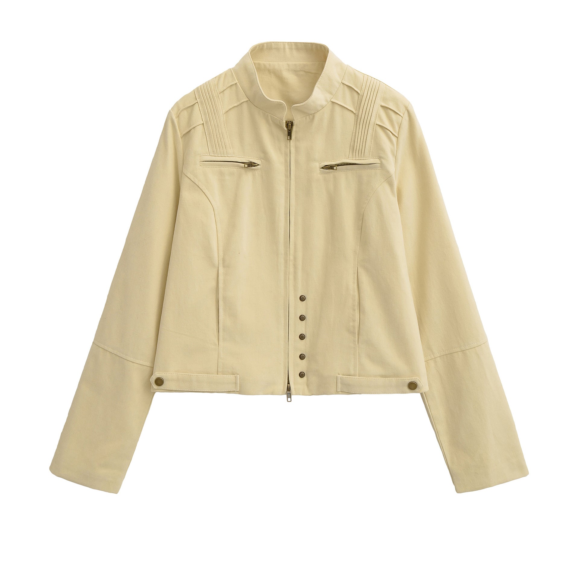 Zipper jacket women's top