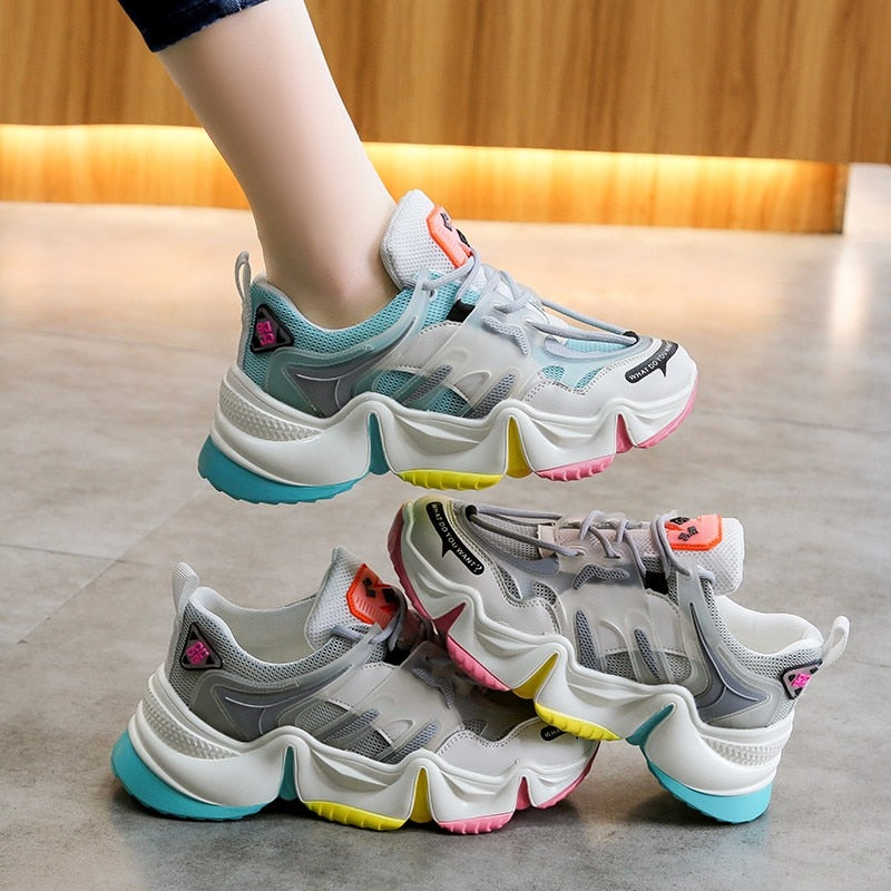 Women Sneakers Vulcanize Breathable Shoe