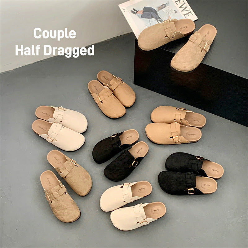 Outdoor Unisex Slip-on Closed-toe Sandals