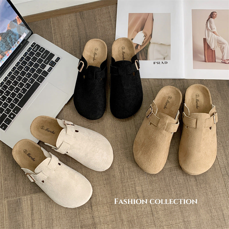 Outdoor Unisex Slip-on Closed-toe Sandals