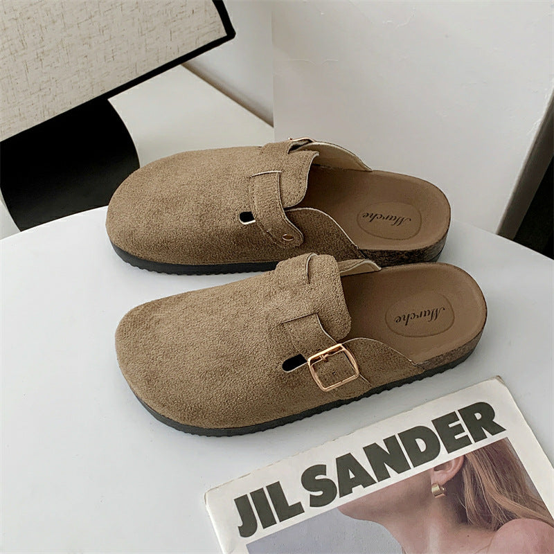 Outdoor Unisex Slip-on Closed-toe Sandals