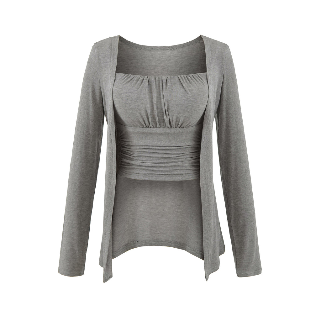 camisole vest  Long sleeved cardigan set