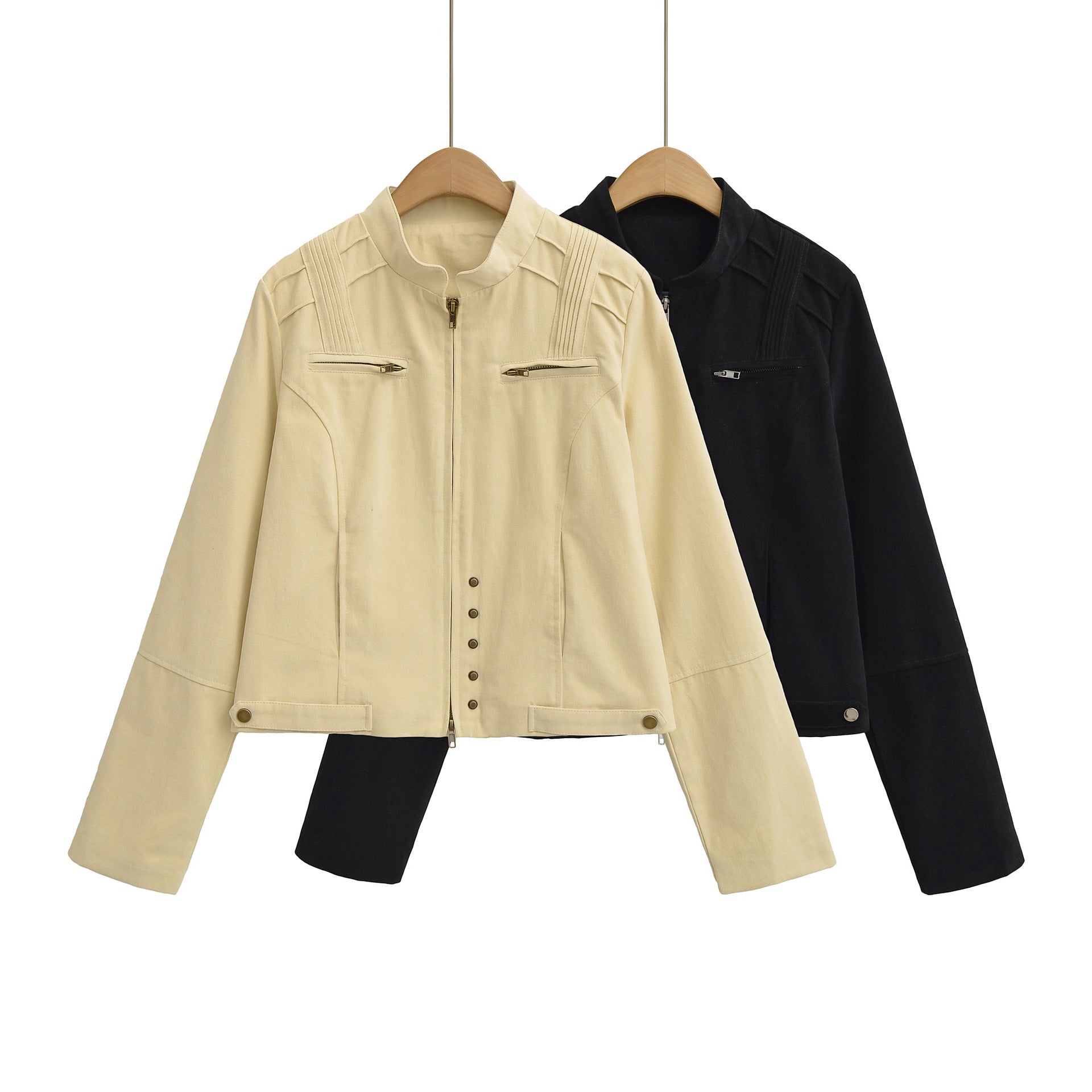 Zipper jacket women's top