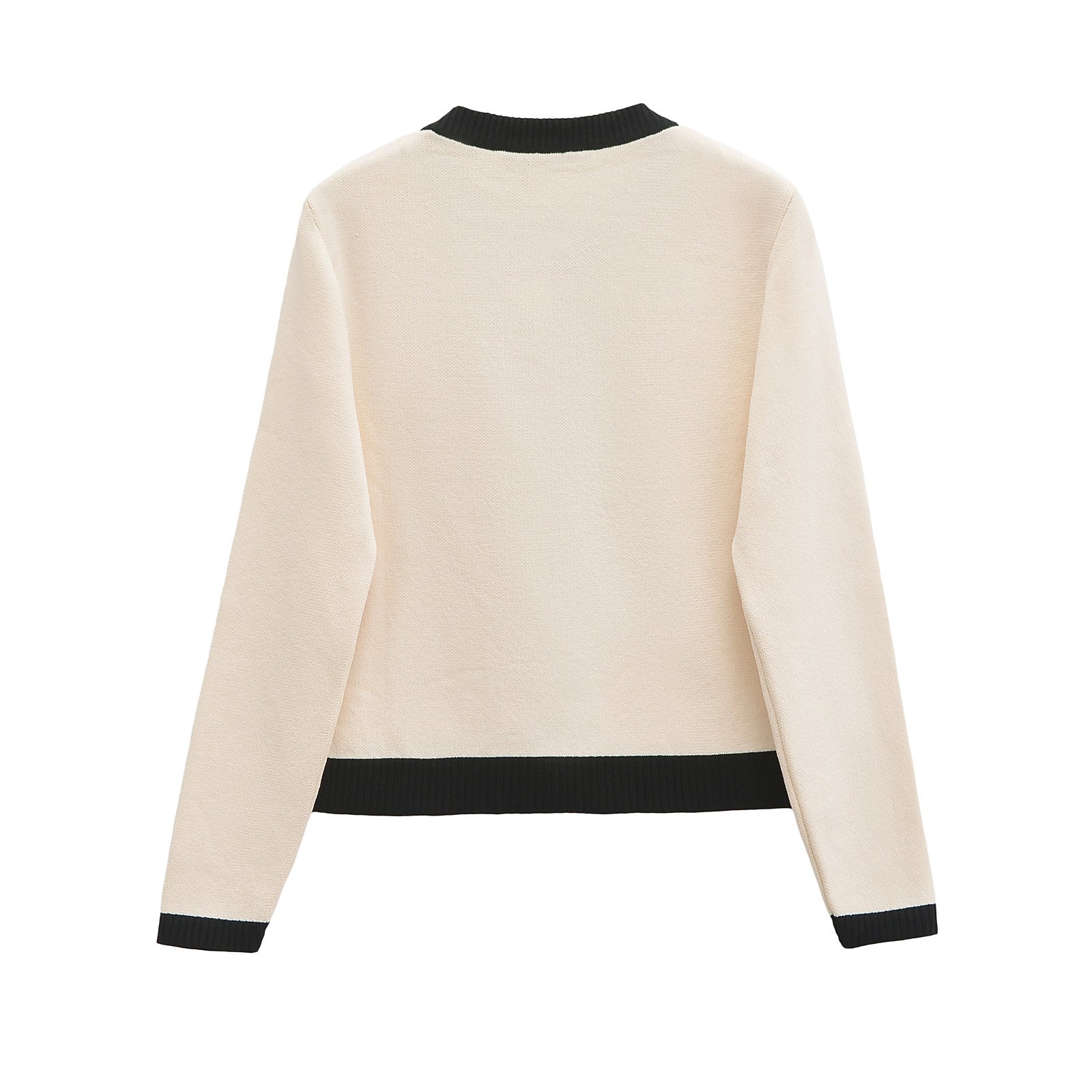 versatile  temperament breasted knitted jacket