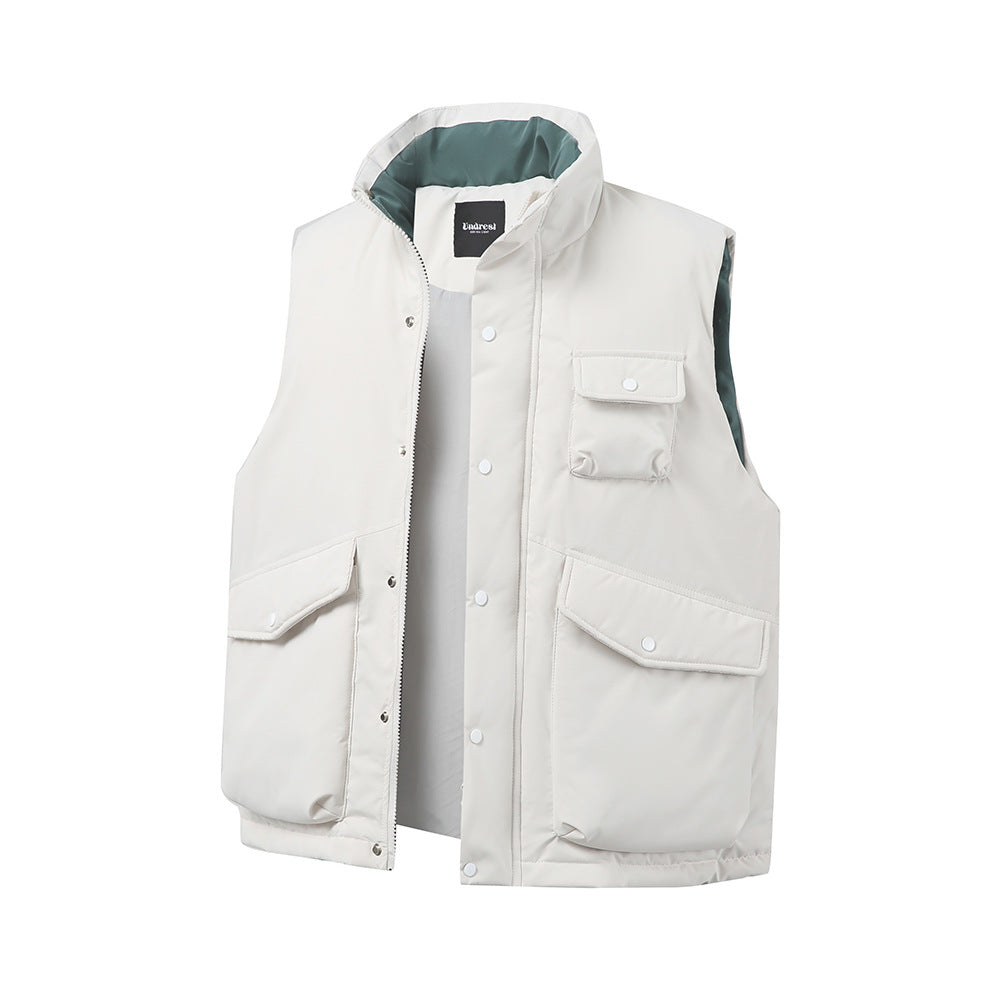 Men’s Sleeveless Workwear Puffer Vest Jacket – NISPAR