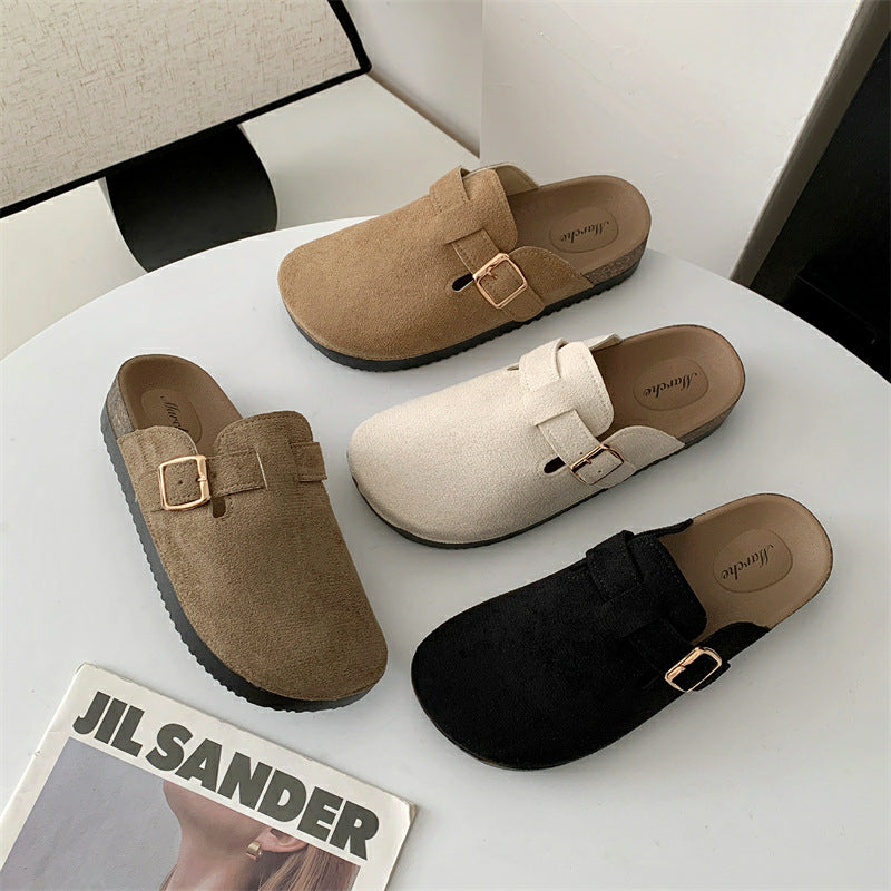 Outdoor Unisex Slip-on Closed-toe Sandals