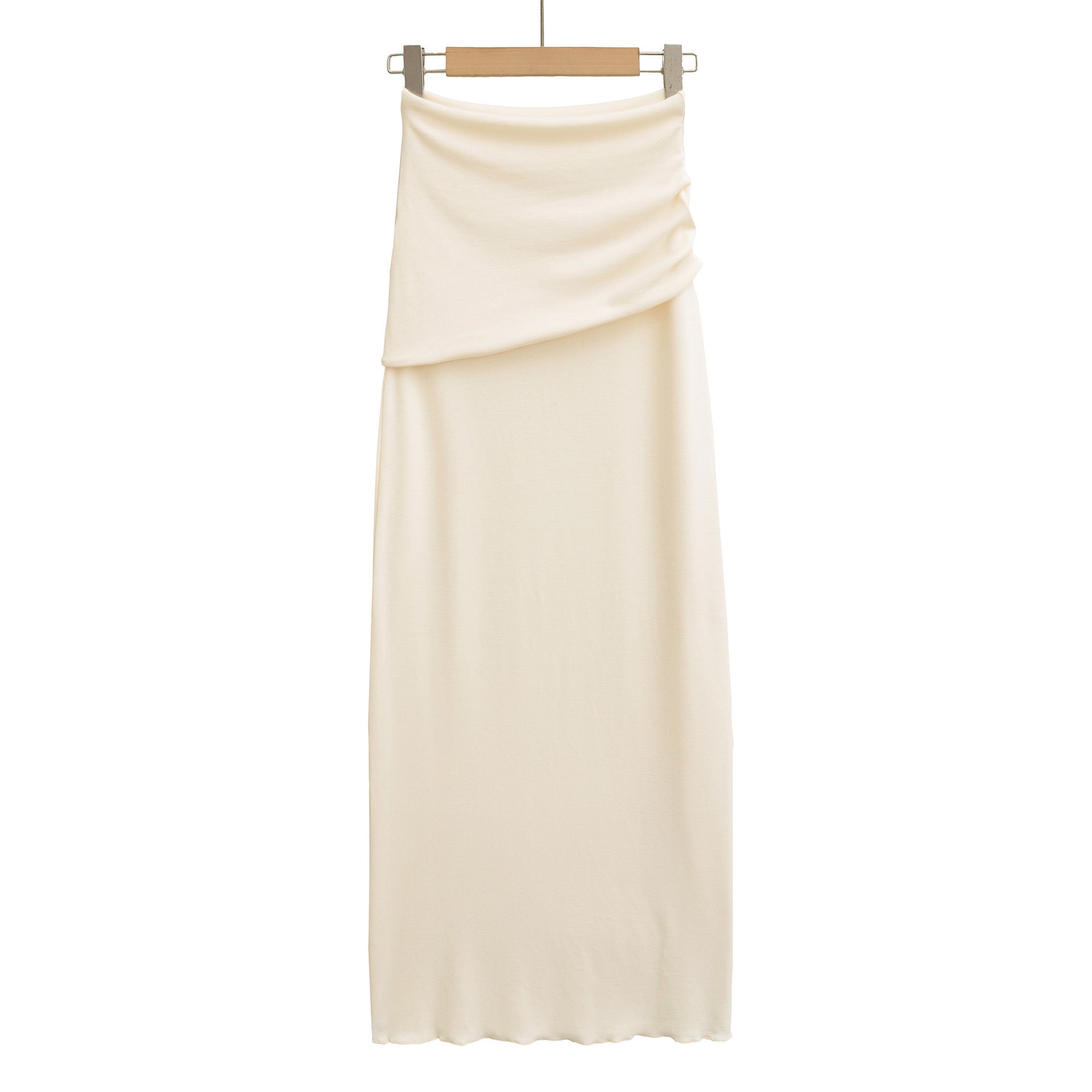Sexy High-Waisted Waist Skirt Fitted Long Skirt A-Line Skirt