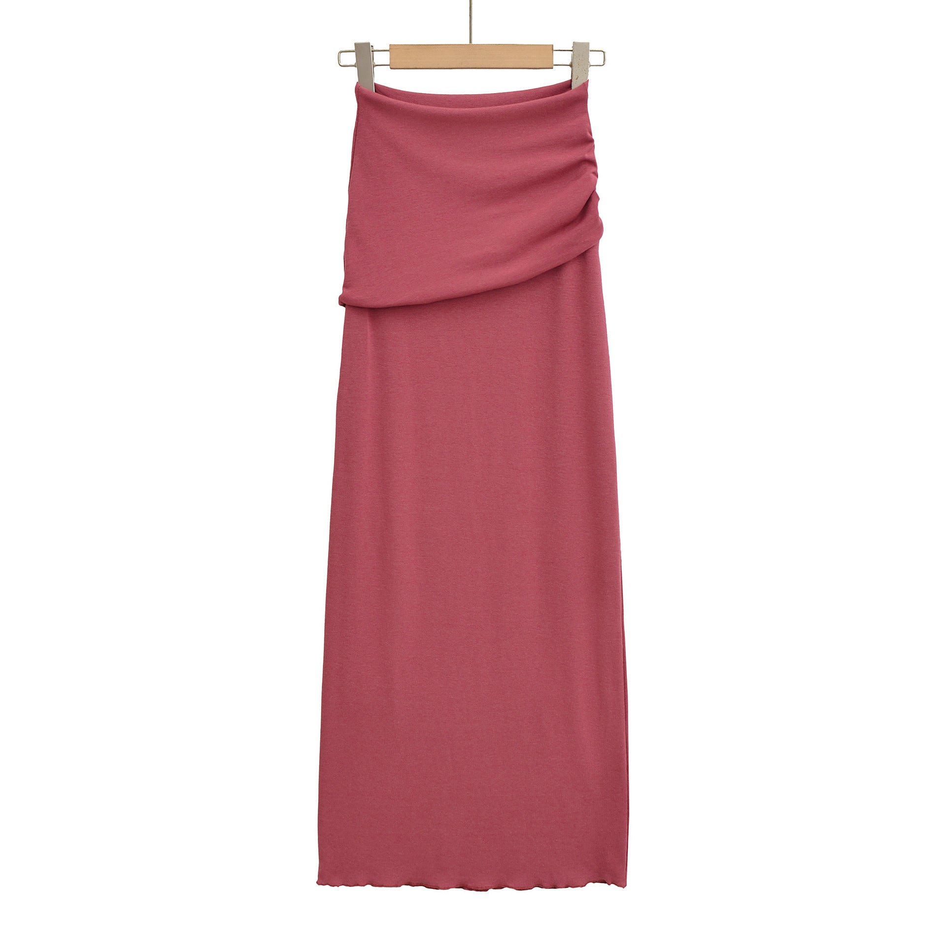 Sexy High-Waisted Waist Skirt Fitted Long Skirt A-Line Skirt